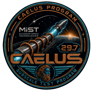 Limited First Batch Caelus Mission Patch
